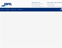 Tablet Screenshot of jofelusa.com